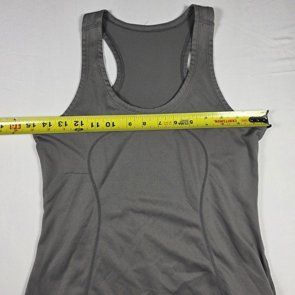Lululemon Women's Racerback Athletic Tank‎ Gray Lightweight small - Picture 3 of 6